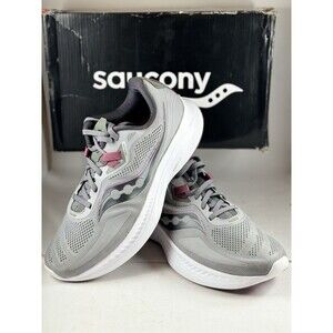 Saucony Womens Guide 15 Gray Running Shoes Size 10.5 W  (s10686-15)